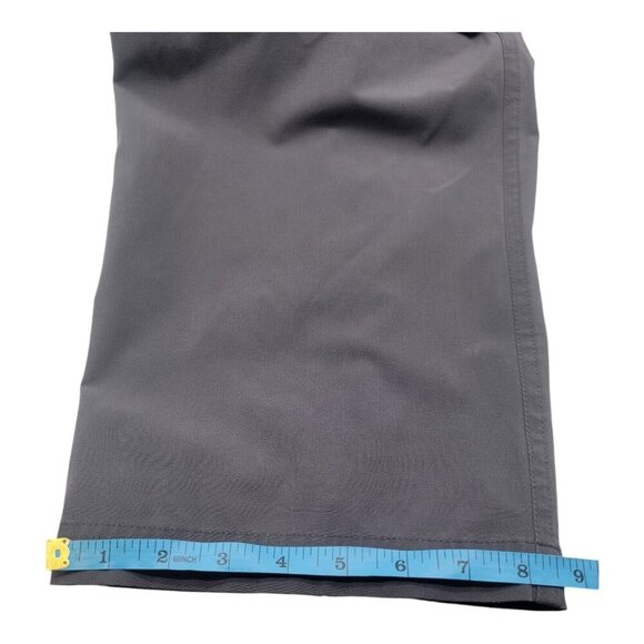 NORTH FACE Pants Men L Gray Summit Series Zipped Bottom Gorpcore Hunting Fishing - Picture 3 of 9